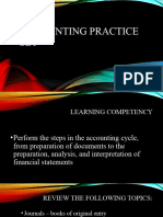 Accounting Practice Set