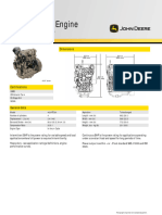 PowerTech M 4024T Diesel Engine - Industrial Engine Specifications