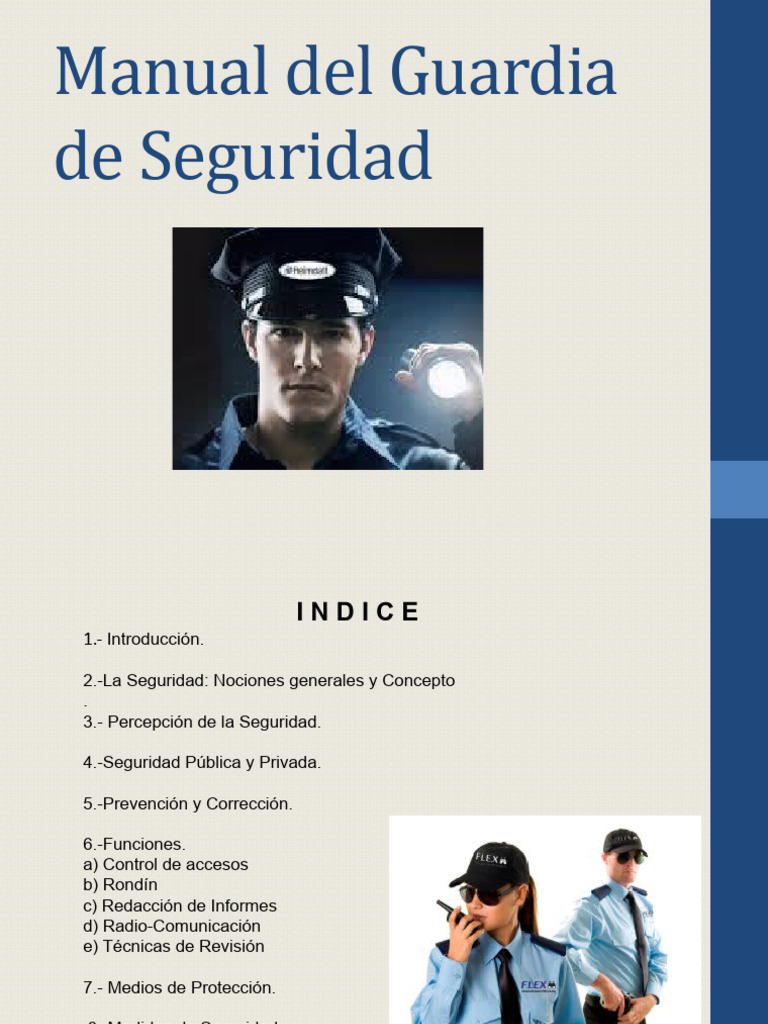 Manual del Guardia de Seguridad Privada | PDF | Riesgo | Valores