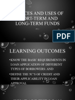 Sources and Uses of Short-Term and Long-Term Funds pt2