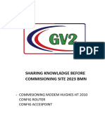 Sharing Knowladge Before Commisioning Site 2023 BMN