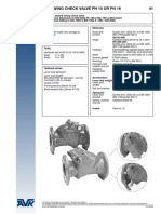 Avk Swing Check Valve PN 10 or PN 16 41