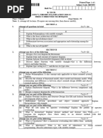 Btech It 5 Sem Object Oriented Techniques Rit053 2021