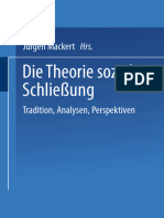 Die Theorie Sozialer Schließung: Jürgen Mackert