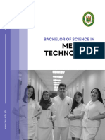 BS Medical Technology 2021 Curriculum