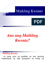 Maikling Kwento