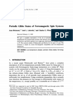 Periodic Gibbs States of Ferromagnetic Spin Systems