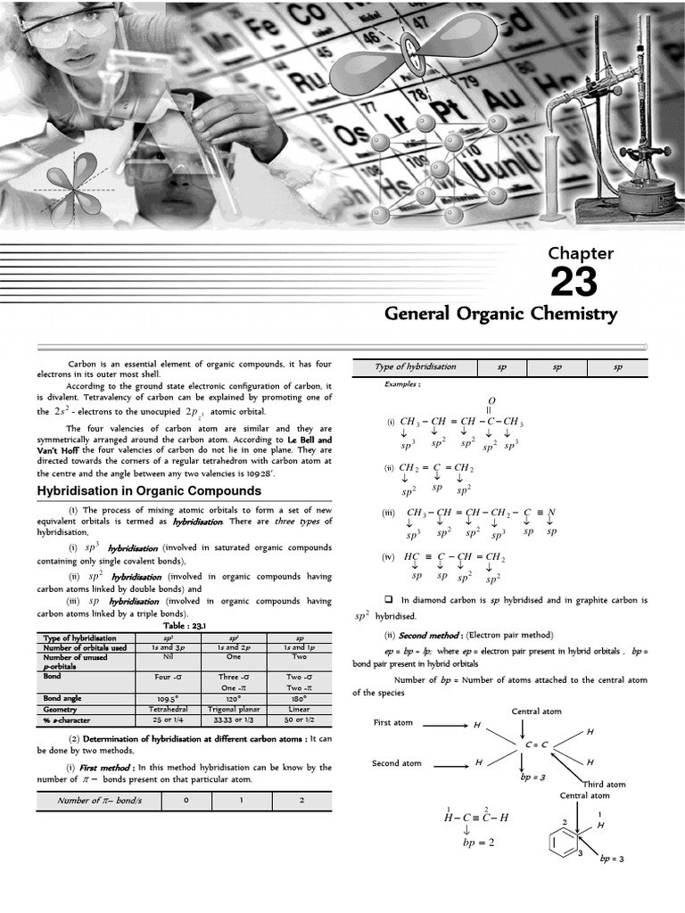 01 General Organic Chemistry Theory Final E 1 | PDF | Amine ...
