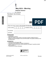 Paper 1 OCR Computer Science GCSE