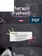 Thoracic Kyphosis