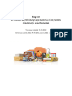 Studiu Privind Piața Materialelor Pentru Construcții Din România