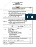 (Fix) Susunan Acara Akad + Resepsi Syifa & Arbi (30 Desember 2023)