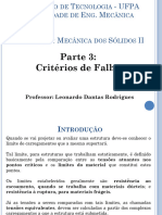 Parte 3 - Critérios de Falha