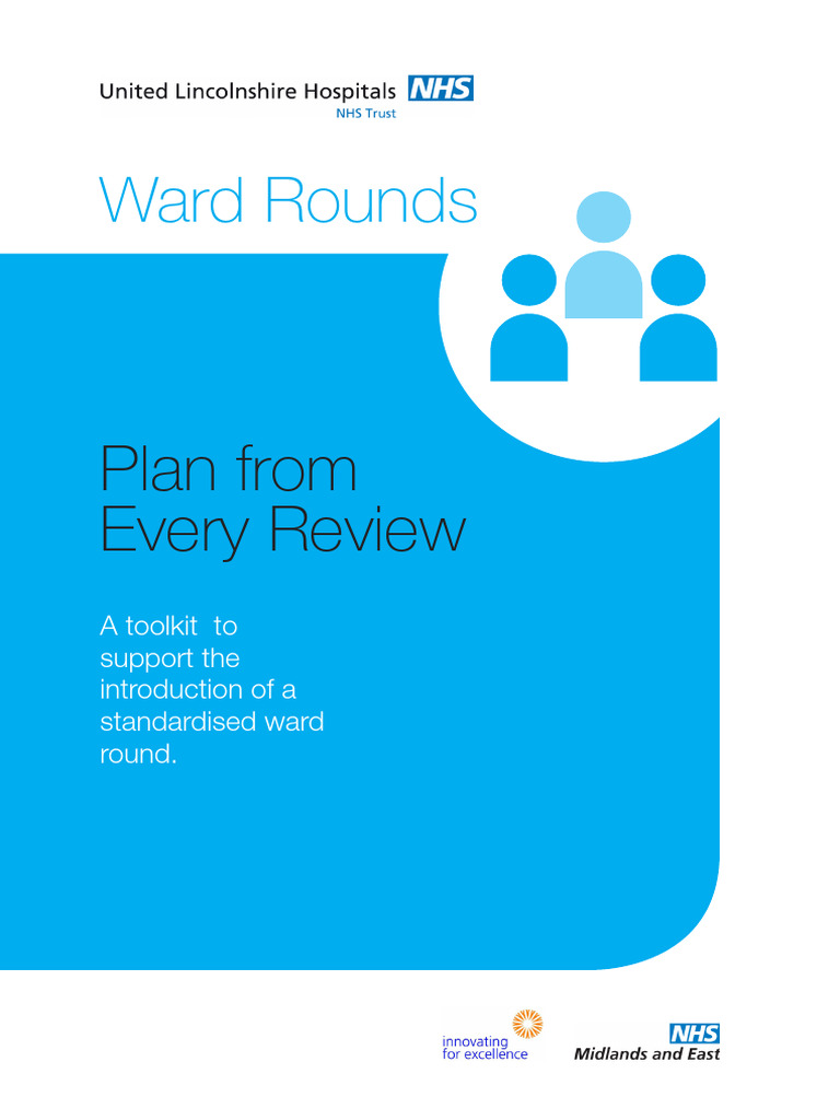 Standardized Ward Round Toolkit | PDF | Audit | Patient