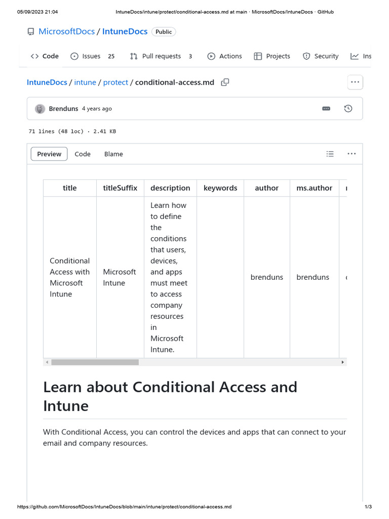 12 Learn About Conditional Access and Intune | PDF | System Software ...