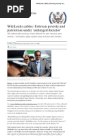 WikiLeaks Cables Eritrea Guardian - Co