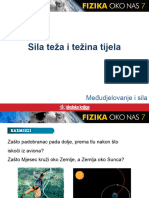 SK 9. Sila Teza I Tezina Tijela