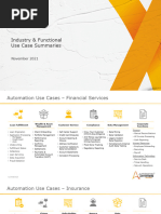 Industry & Functional Use Cases