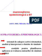  Supravegherea Epidemiologica in BT 