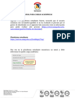 Manual para Realizar Cargas Academicas