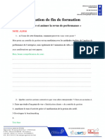 Evaluation de Fin de Formation - Lexom - Question Fonctionnelle - Réalisée