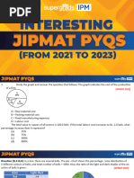 Jipmat Pyqs Di PPT 111