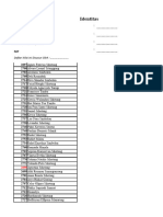 Daftar Nilai Kurmer Kelas Viii