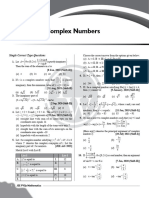 Complex Numbers - PYQ Practice Sheet