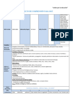 Proyecto de Comprensión. MGT-Padre Salinero Fe y Alegria