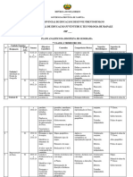 Plano Analitico - Geografia 7a Classe - 2024