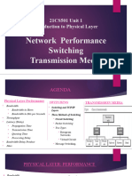 Switching & Transmission Media