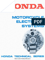 Honda Motorcycle Electrical Systems Service Manual