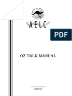 Oz Talk Manual
