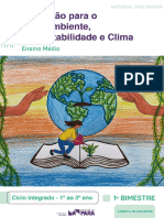 1º Ao 3º Ano - Chsa - Educação Ambiental - 1º BM 2024 - Caderno Do Estudante