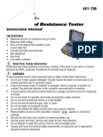 GroundResistanceTester61 796instructions