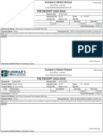 Akarsh Verma 23147 Fee Receipt