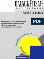 Electromagnetisme - Lois generales et phenomenes d'induction - Prepas scientifiques - Premier cycle universitaire - Hubert Lumbroso (Proetudes.blogspot.com)