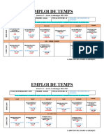 Edt Dut+iim Niv2 SM 18 Au 23 Septembre 2023