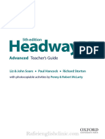 485_4- Headway Advanced Teacher's Guide, 5th Edition - 2019, 240p