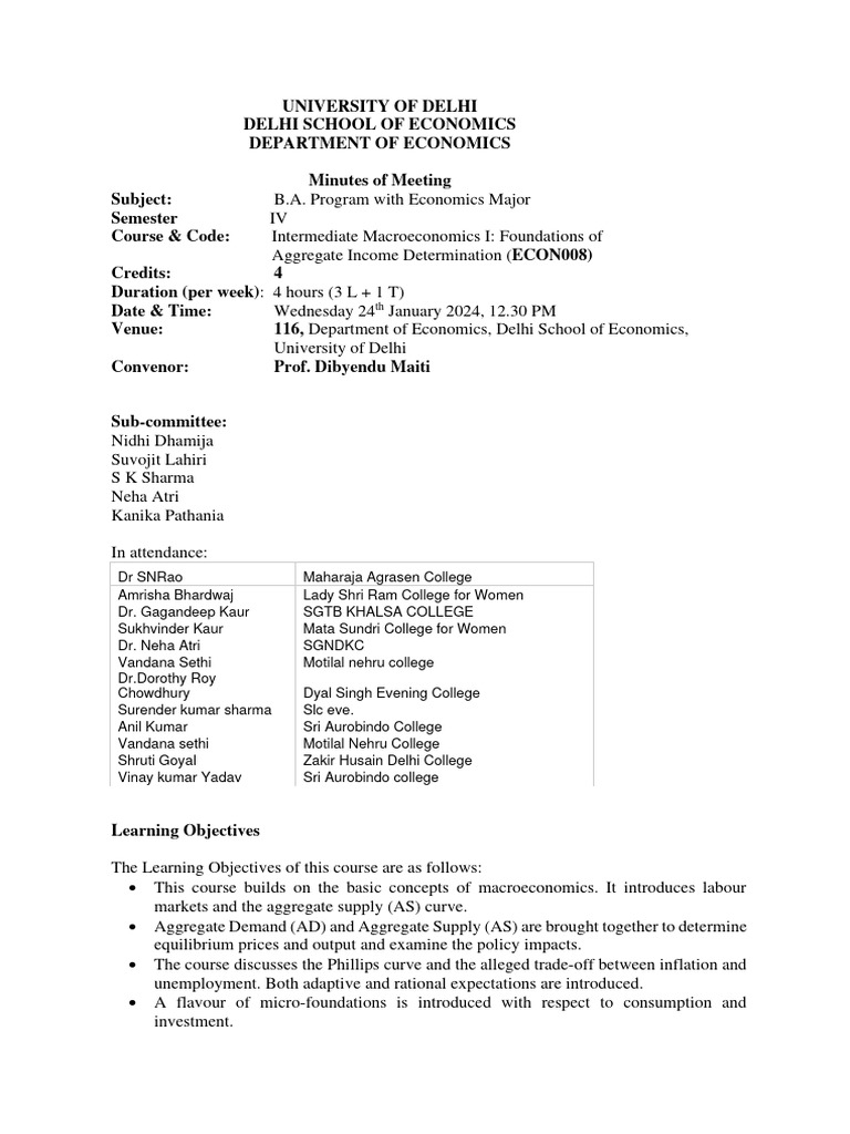 Intermediate Macroeconomics I Foundations of Aggregate Income ...