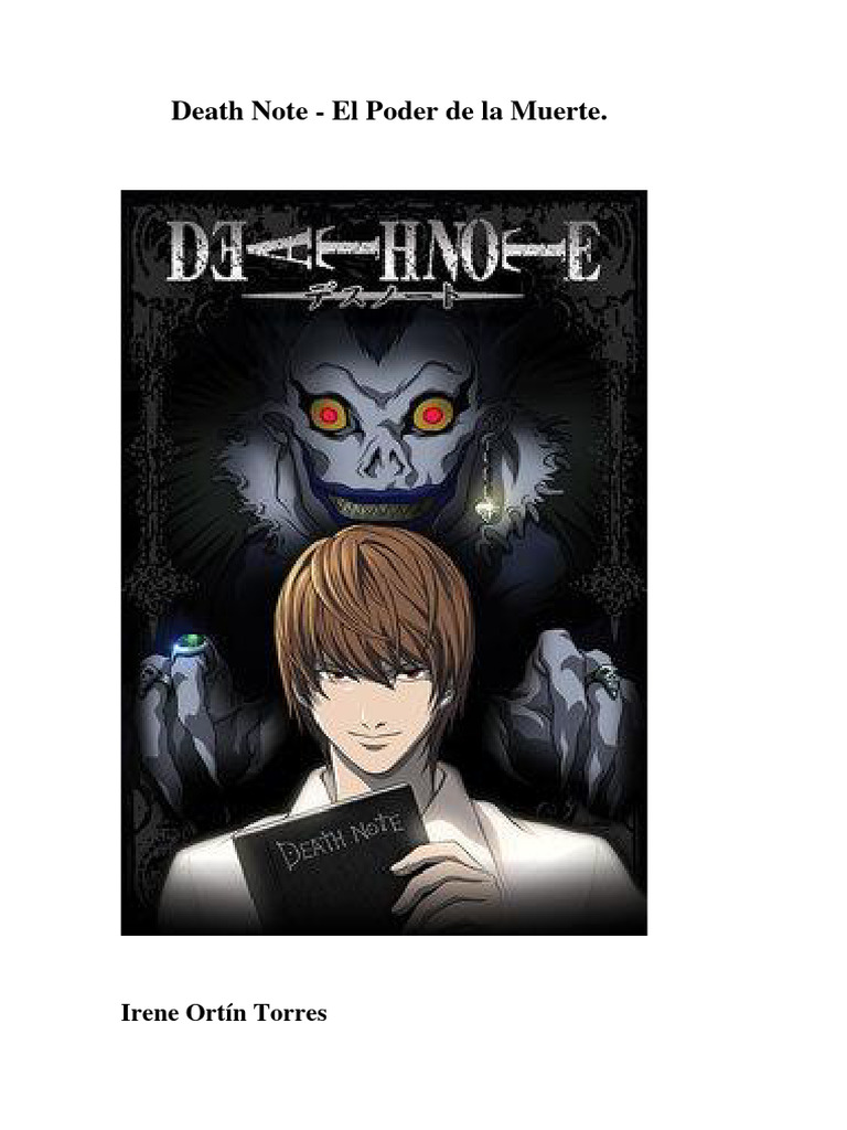 Análisis de Death Note: Cultura y Estilo | PDF | Poesía