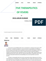 Comparativ Therapeutics of Fever