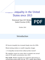 Wealth Inequality in The United States Since 1913