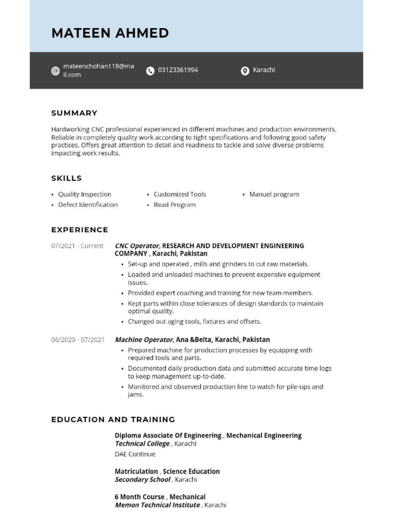 My CV | PDF
