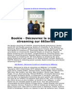 Bookie - Découvrez La Série en Streaming Sur 66series