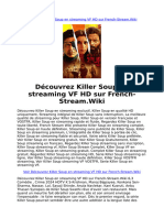 Découvrez Killer Soup en Streaming VF HD Sur French-Stream - Wiki