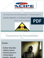 TRAB. Trans Tor No Da Personalidade