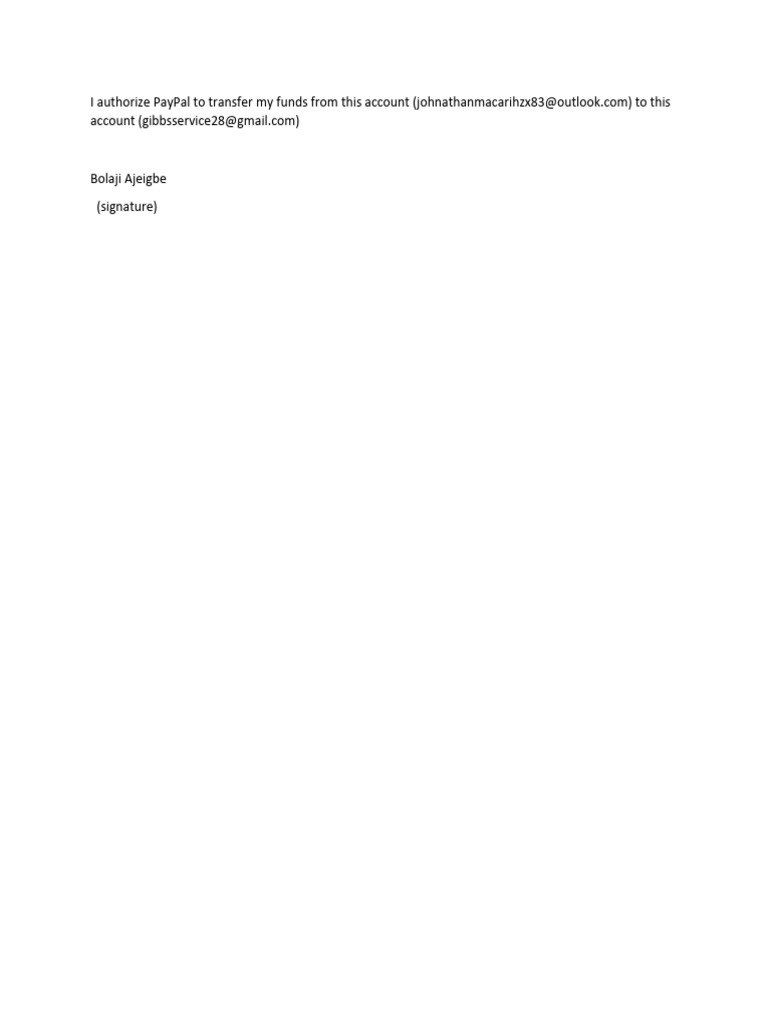 Letter Of Authorisation PDF