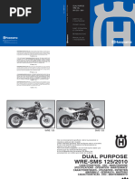 Owner - Manual - Husqvarna 125 Wre Sms 2013