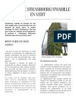 Article Les Villes Vertes